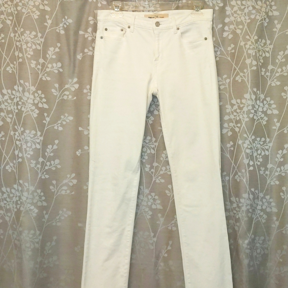 Gap White Denim Pants - image 2